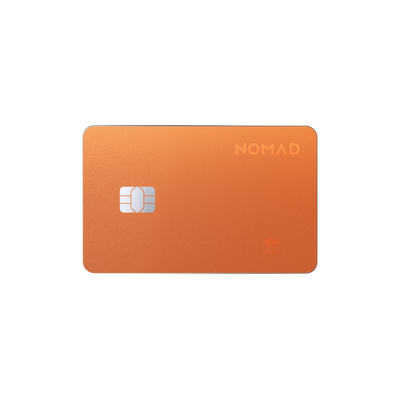 Nomad Tracking Card Pro - Find My - Stellar Orange 