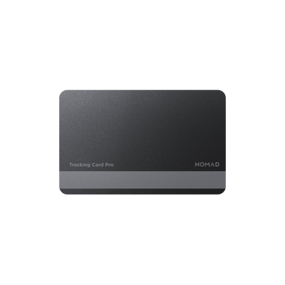 Nomad Tracking Card Pro - wireless charging side