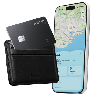 Nomad Tracking Card Pro - slim wallet-ready profile