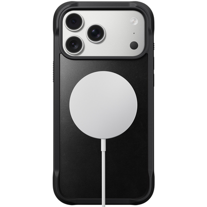 Nomad Rugged Leather Case for iPhone 17 Pro (Horween)