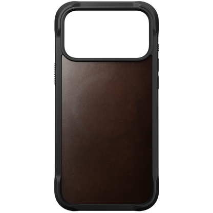 Nomad Rugged Leather Case for iPhone 17 Pro (Horween)