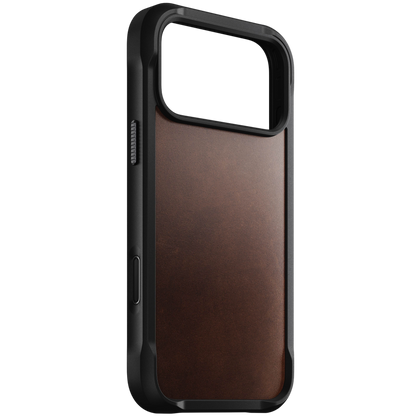 Nomad Rugged Leather Case for iPhone 17 Pro Max Horween)