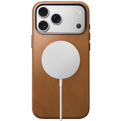 Nomad Traditional Leather Case for iPhone 17 Pro (Nomad Leather) - English Tan 