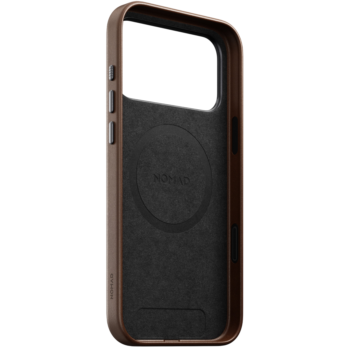 Nomad Traditional Leather Case for iPhone 17 Pro (Nomad Leather) - Brown 