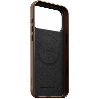 Nomad Traditional Leather Case for iPhone 17 Pro (Nomad Leather) - Brown 