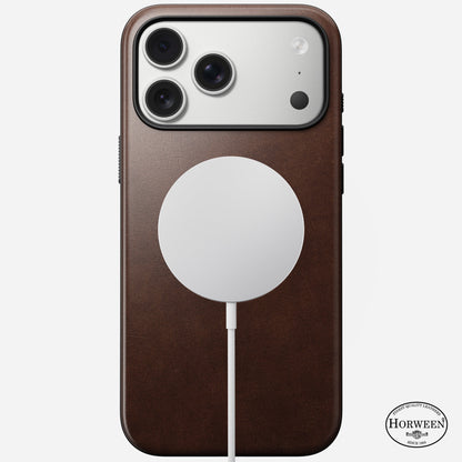 Nomad Modern Leather Case for iPhone 17 Pro (Horween Leather)
