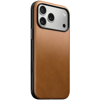 حافظة جلدية حديثة من Nomad لهاتف iPhone 17 Pro (جلد Nomad)