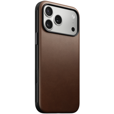 حافظة جلدية حديثة من Nomad لهاتف iPhone 17 Pro (جلد Nomad)