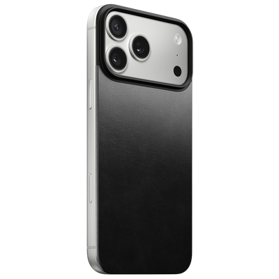Nomad Mag Leather Back Case for iPhone 17 Pro Max - Black 