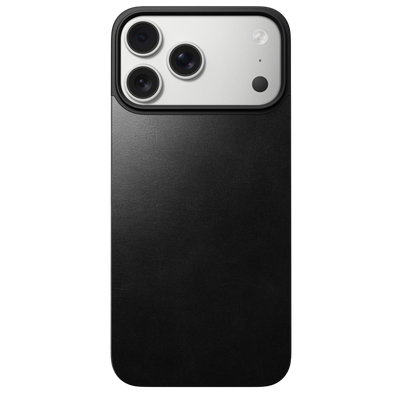 Nomad Mag Leather Back Case for iPhone 17 Pro Max - Black 