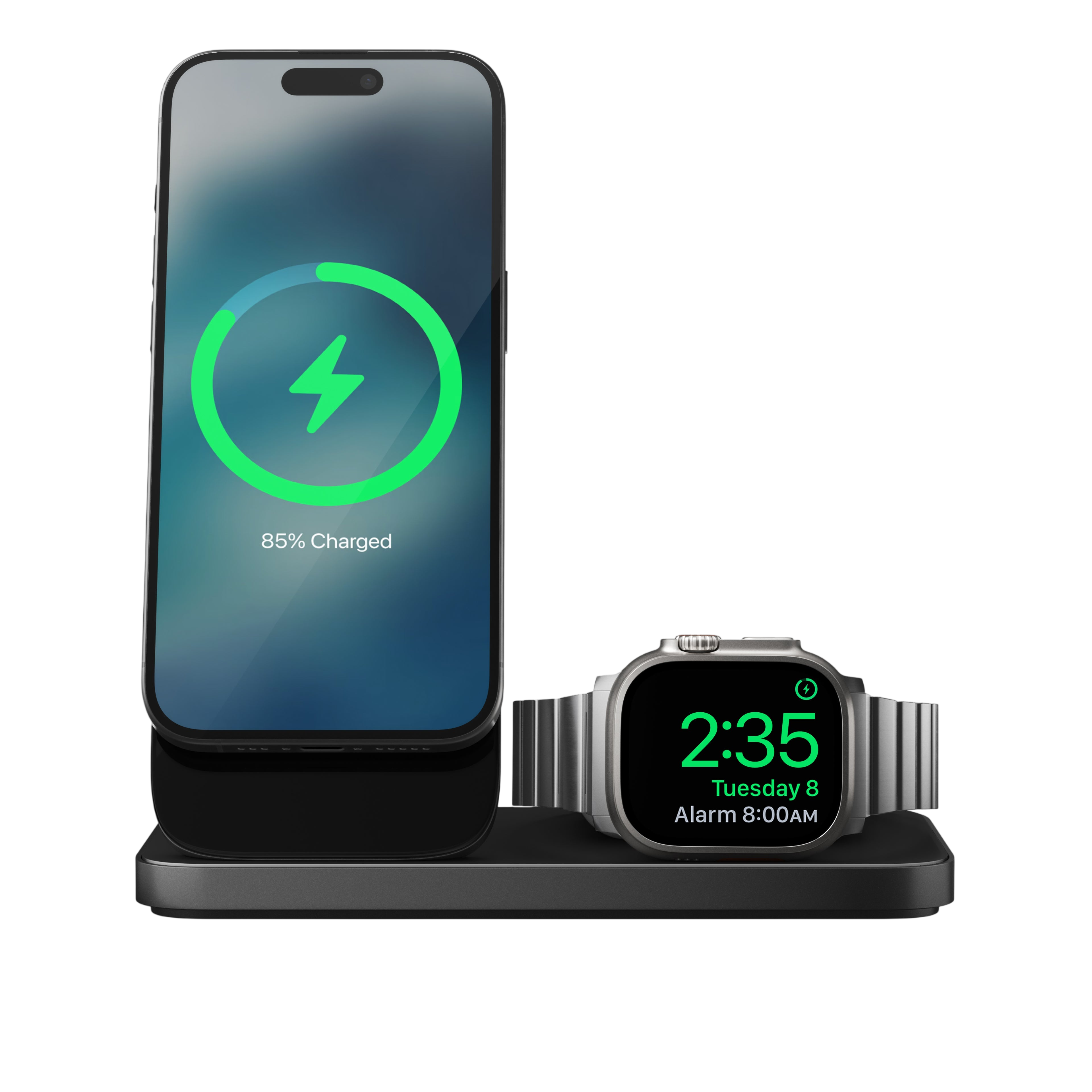 Nomad Stand One Max Qi2 3-in-1 Charging Hub (3rd Gen)