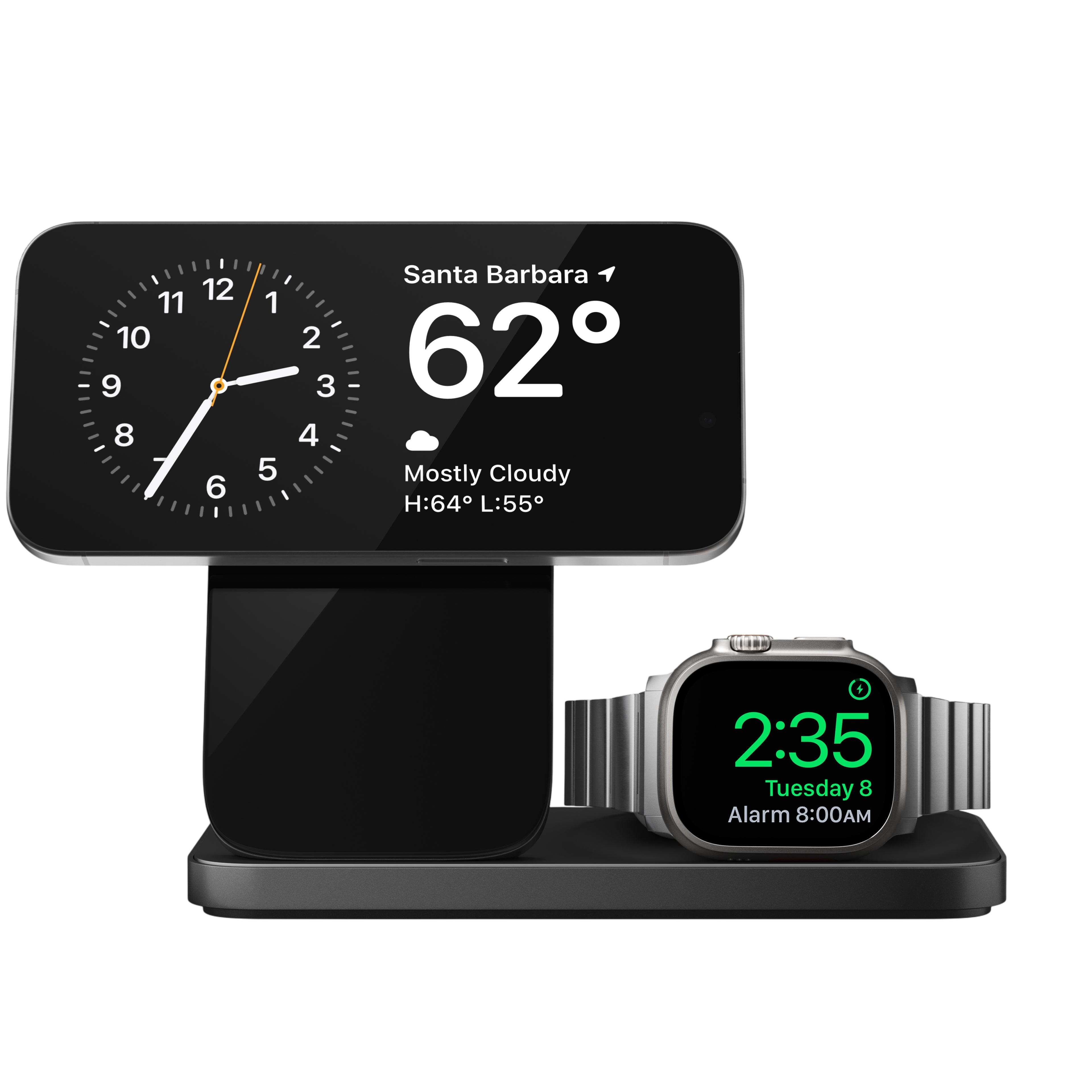 Nomad Stand One Max Qi2 3-in-1 Charging Hub (3rd Gen)