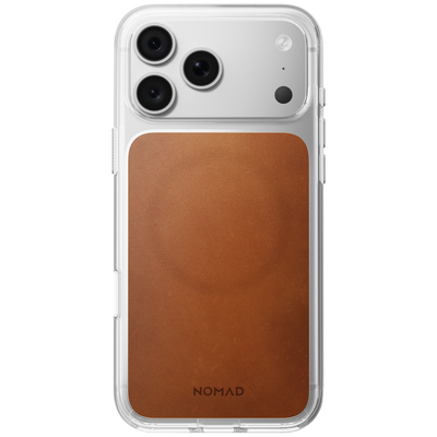 Nomad Clear Leather Case for iPhone 18 Pro Max