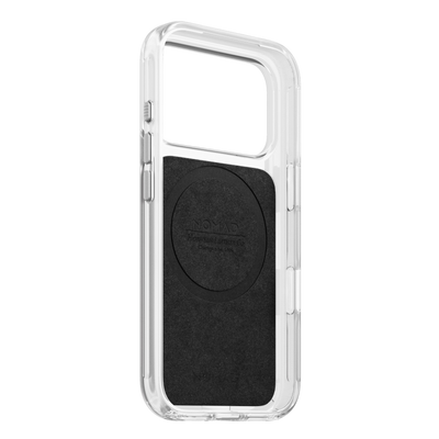 Nomad Clear Leather Case for iPhone 18 Pro