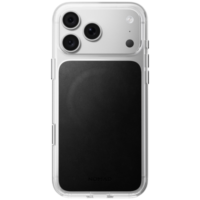 Nomad Clear Leather Case for iPhone 18 Pro Max - Black, view 3 