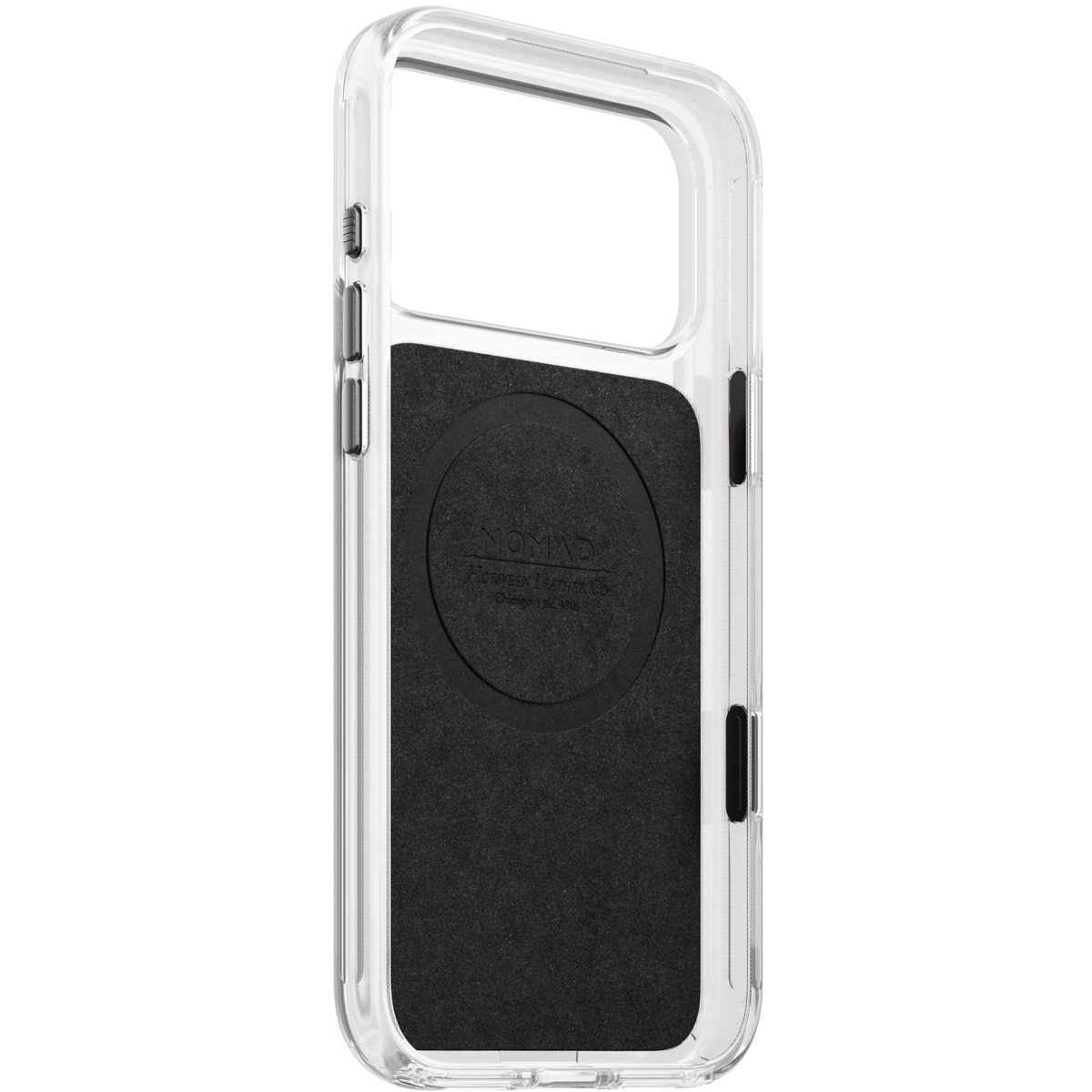 Nomad Clear Leather Case for iPhone 18 Pro Max - Black, view 4 