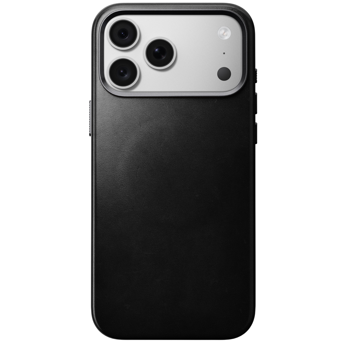 Nomad Traditional Leather Case for iPhone 18 Pro Max - Black (Horween), view 3 #color_black-horween