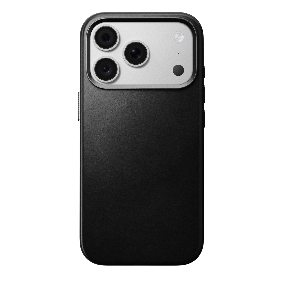 Nomad Traditional Leather Case for iPhone 18 Pro - Black (Horween), view 3 #color_black-horween
