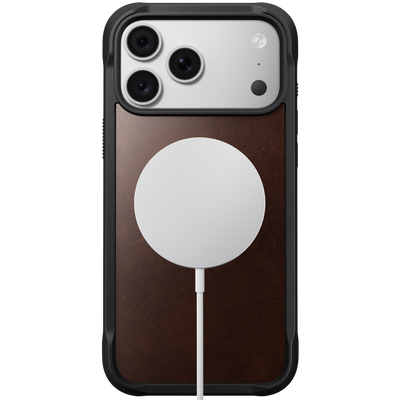 Nomad Rugged Leather Case for iPhone 18 Pro Max - back