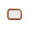 Aluminum Matte Orange