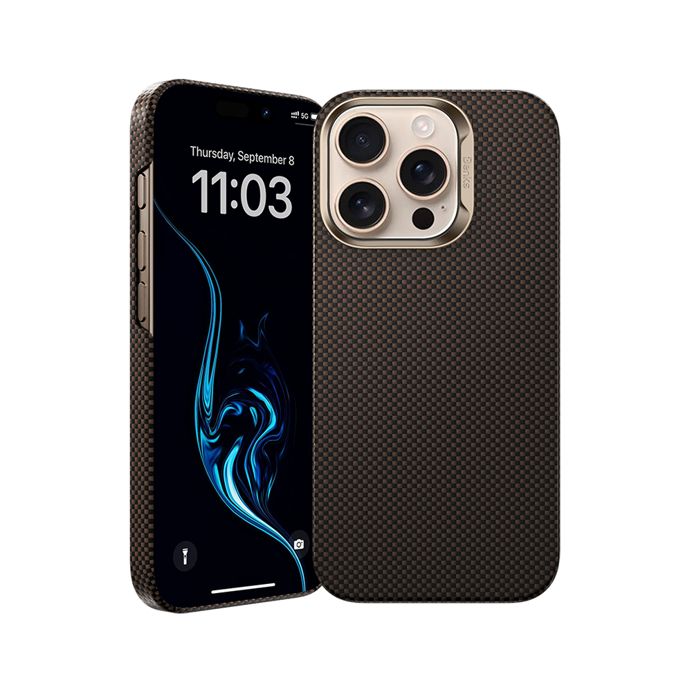 Benks ArmorTint Case built with Kevlar® for iPhone 16 Pro Max - Gold