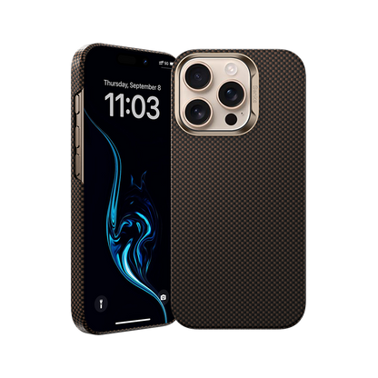 Benks ArmorTint Case built with Kevlar® for iPhone 16 Pro Max - Gold