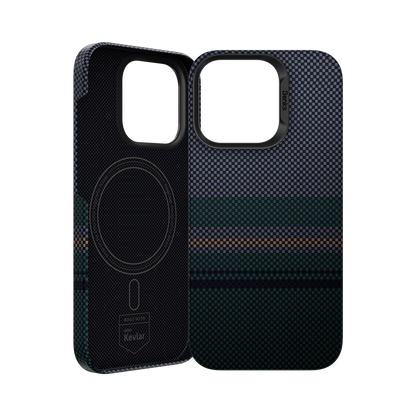 Benks Aurora ArmorAir Case built with Kevlar® for iPhone 16 Pro Max with Space Grey Frame