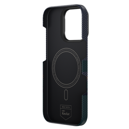 Benks Aurora ArmorAir Case built with Kevlar® for iPhone 16 Pro Max with Space Grey Frame