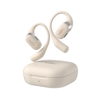 SHOKZ OpenFit Open-Ear Headphones - White 