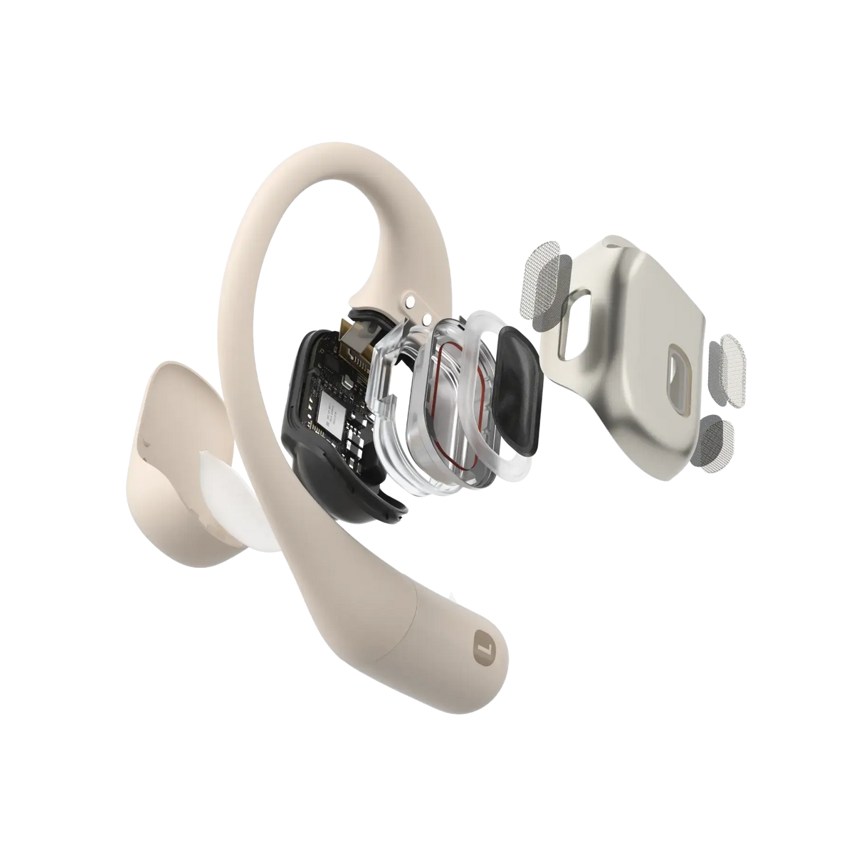 SHOKZ OpenFit Open-Ear Headphones - White 
