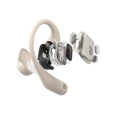 SHOKZ OpenFit Open-Ear Headphones - White 