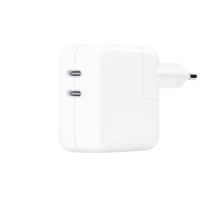 محول طاقة Apple بمنفذين USB-C بقدرة 35 واط