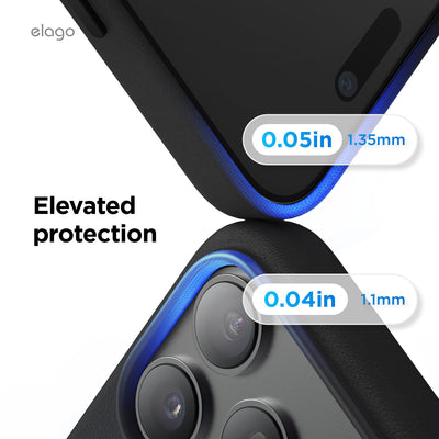 Elago MagLeather Case for iPhone 17 Pro / iPhone 18 Pro - Black #color_black