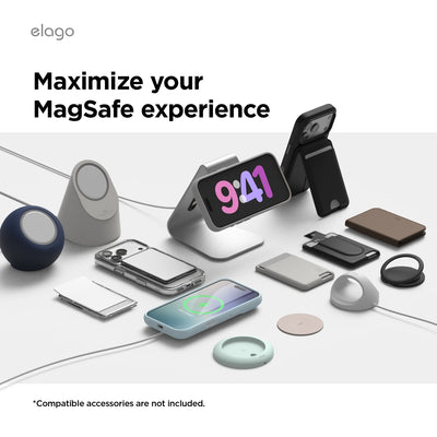 Elago Mag Silicone Case for iPhone 17 Pro / iPhone 18 Pro - Burgundy #color_burgundy
