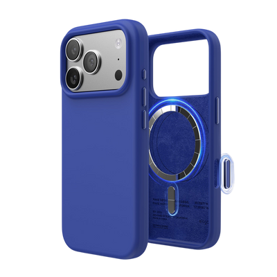 Elago Mag Silicone Case for iPhone 17 Pro / iPhone 18 Pro - Cobalt Blue #color_cobalt-blue