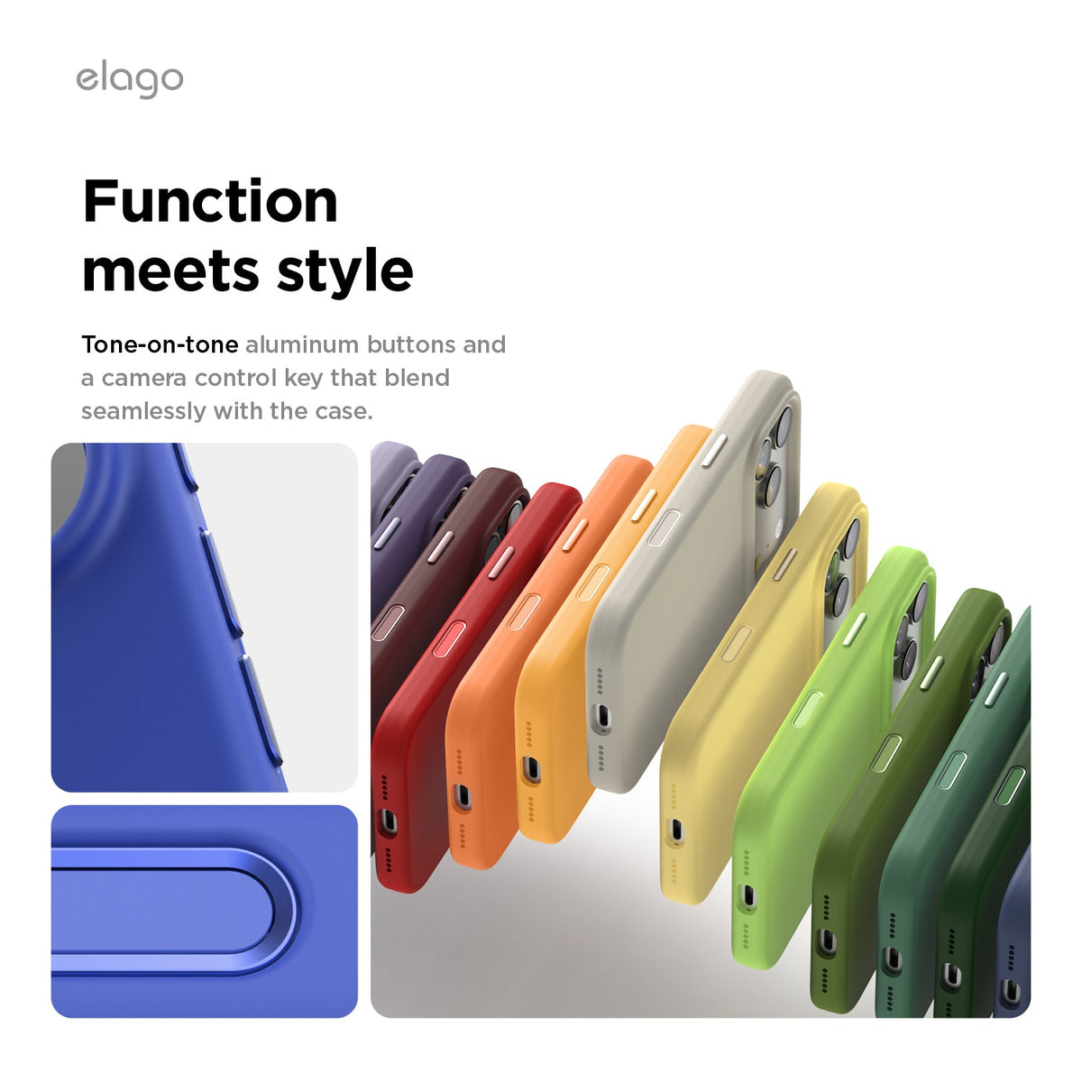 Elago Mag Silicone Case for iPhone 17 Pro / iPhone 18 Pro - Cobalt Blue #color_cobalt-blue