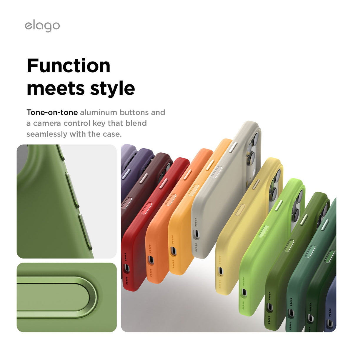 Elago Mag Silicone Case for iPhone 17 Pro / iPhone 18 Pro - Cedar Green #color_cedar-green