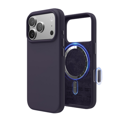 Elago Mag Silicone Case for iPhone 17 Pro / iPhone 18 Pro - Deep Purple #color_deep-purple
