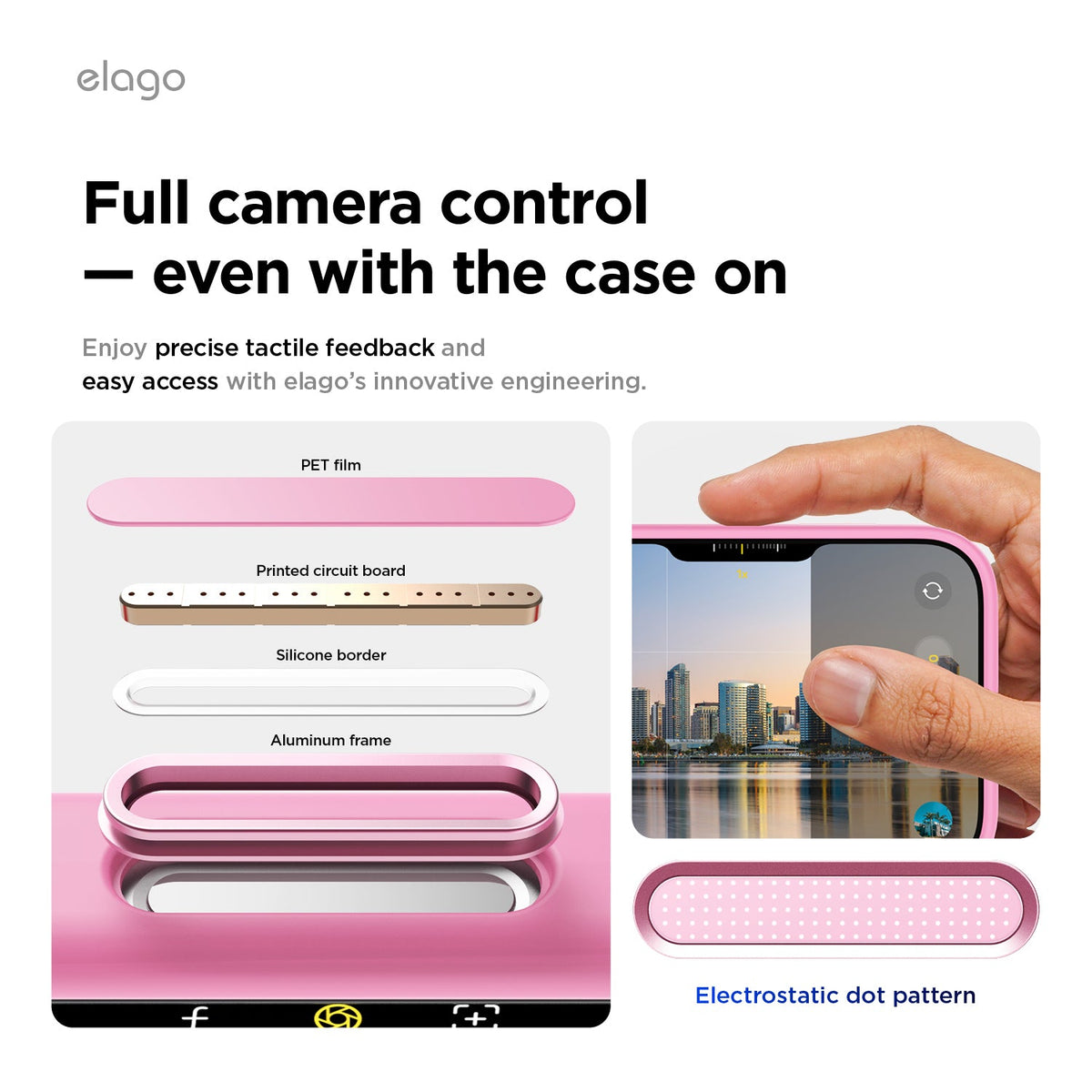 Elago Mag Silicone Case for iPhone 17 Pro / iPhone 18 Pro - Hot Pink #color_hot-pink