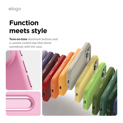 Elago Mag Silicone Case for iPhone 17 Pro / iPhone 18 Pro - Hot Pink #color_hot-pink