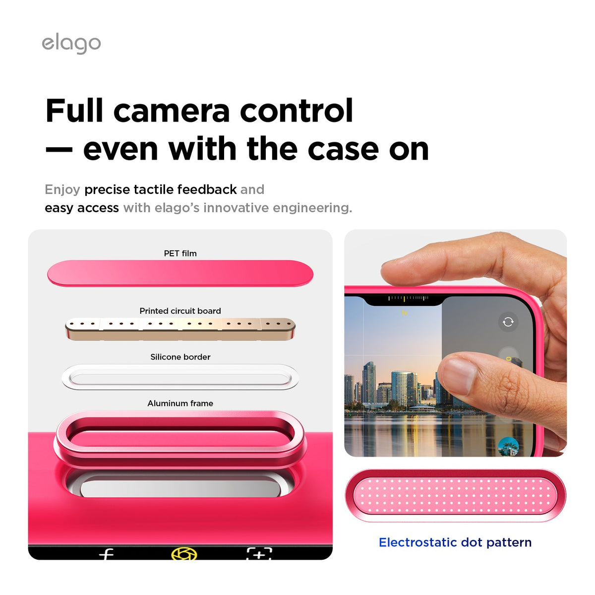Elago Mag Silicone Case for iPhone 17 Pro / iPhone 18 Pro - Ice Red #color_ice-red