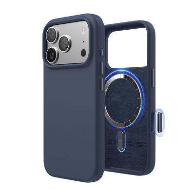 Elago Mag Silicone Case for iPhone 17 Pro / iPhone 18 Pro - Jean Indigo #color_jean-indigo