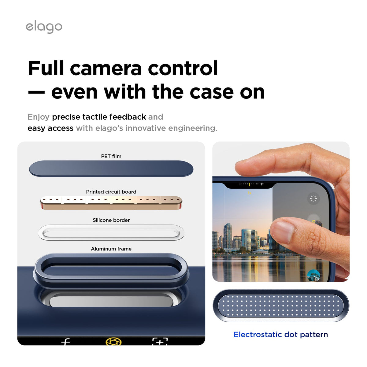 Elago Mag Silicone Case for iPhone 17 Pro / iPhone 18 Pro - Jean Indigo #color_jean-indigo