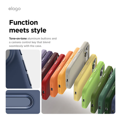 Elago Mag Silicone Case for iPhone 17 Pro / iPhone 18 Pro - Jean Indigo #color_jean-indigo