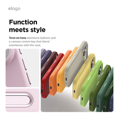 Elago Mag Silicone Case for iPhone 17 Pro / iPhone 18 Pro - Light Lilac #color_light-lilac