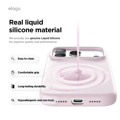 Elago Mag Silicone Case for iPhone 17 Pro / iPhone 18 Pro - Light Lilac #color_light-lilac