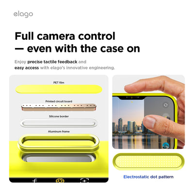 Elago Mag Silicone Case for iPhone 17 Pro / iPhone 18 Pro - Neon Yellow #color_neon-yellow