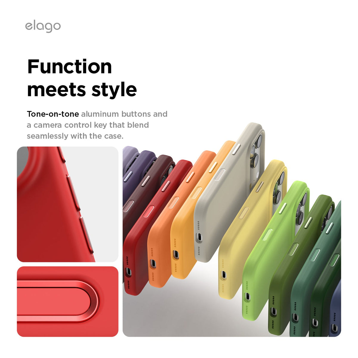 Elago Mag Silicone Case for iPhone 17 Pro / iPhone 18 Pro - Red #color_red