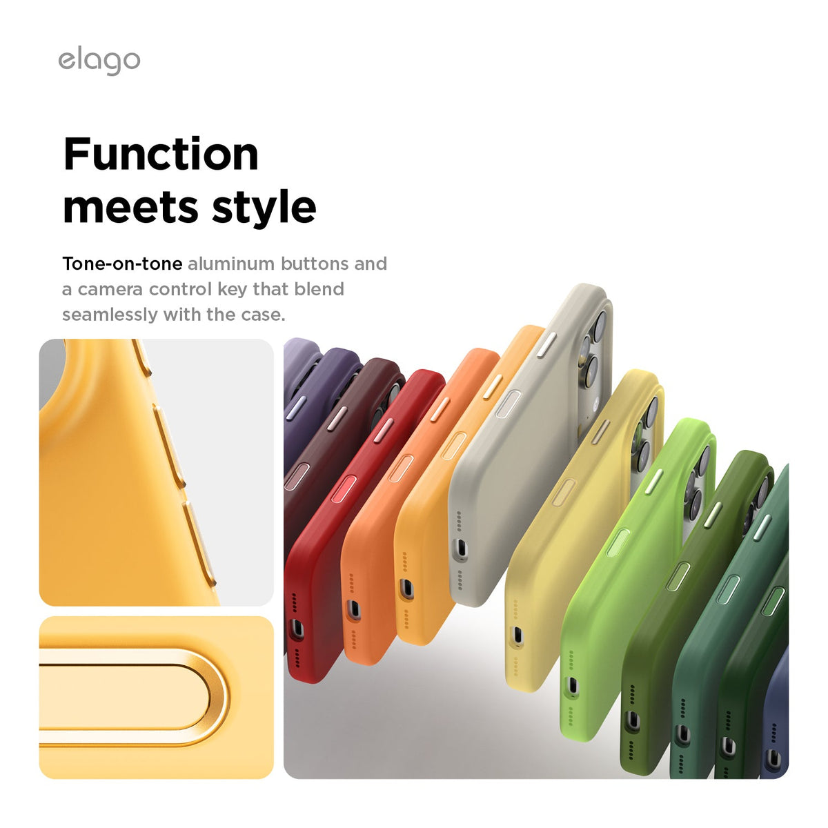 Elago Mag Silicone Case for iPhone 17 Pro / iPhone 18 Pro - Sunshine #color_sunshine