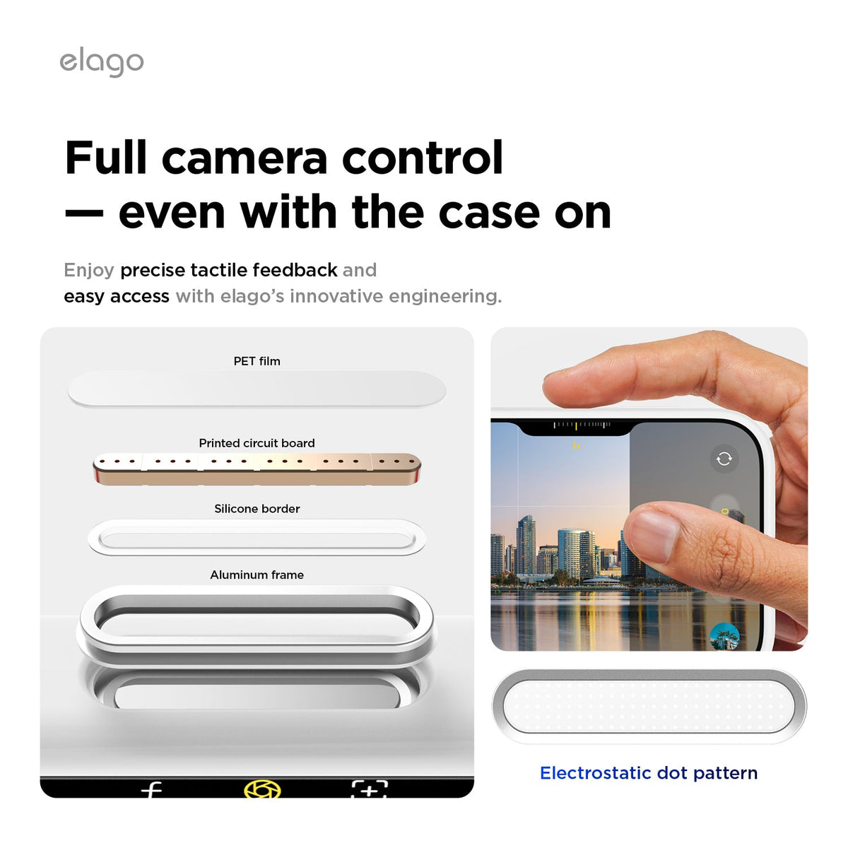 Elago Mag Silicone Case for iPhone 17 Pro / iPhone 18 Pro - White #color_white